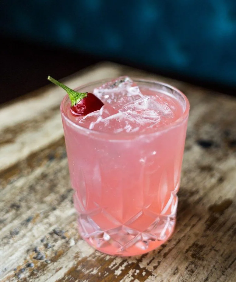 The Pink Lotus at One Door East in Fort Lauderdale, Florida.
