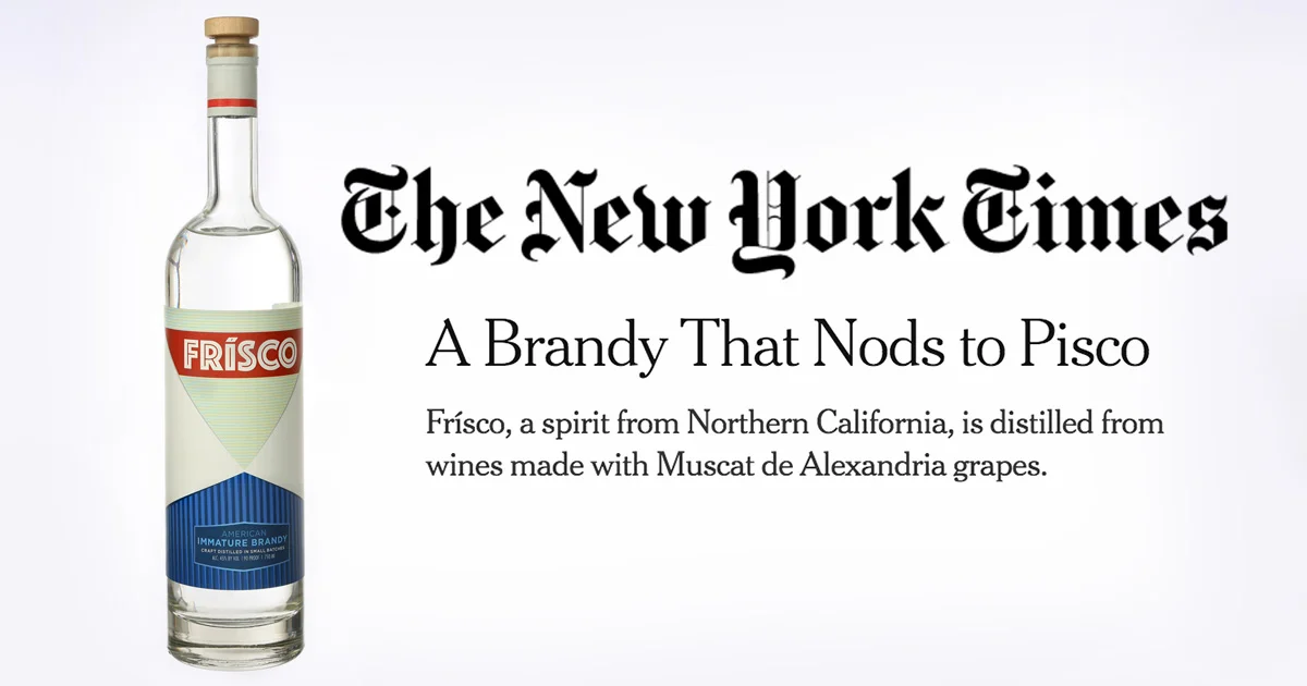 A Brandy That Nods to Pisco