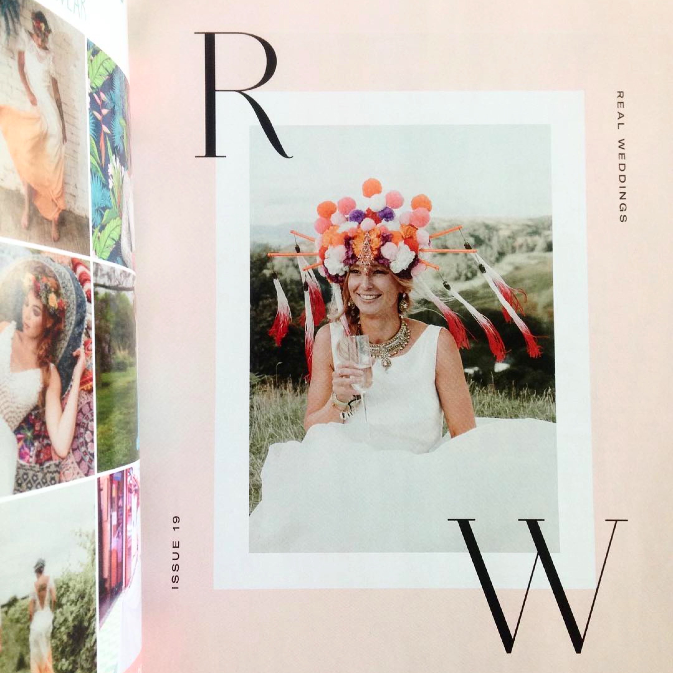 Rock N Roll Bride Magazine Isla Campbell Millinery Jess Rose Llinos Glyn