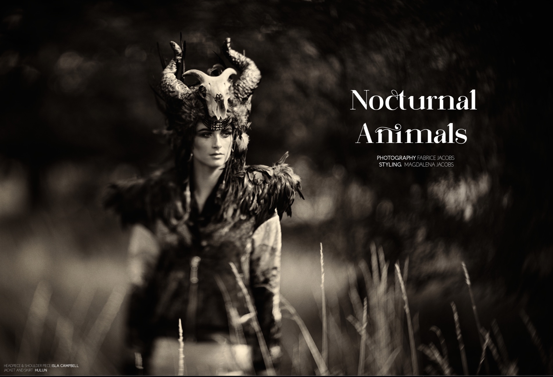 Nocturnal Animals Drama Mag Magazine Isla Campbell Millinery Fabrice Jacobs Magda Jacobs Minnan Hui Abijoy Samuel
