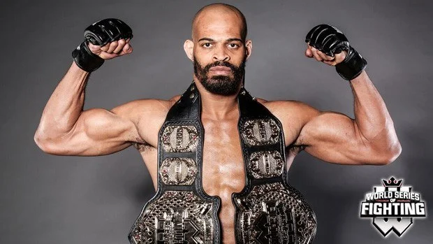Two division champion – Branch with his belts