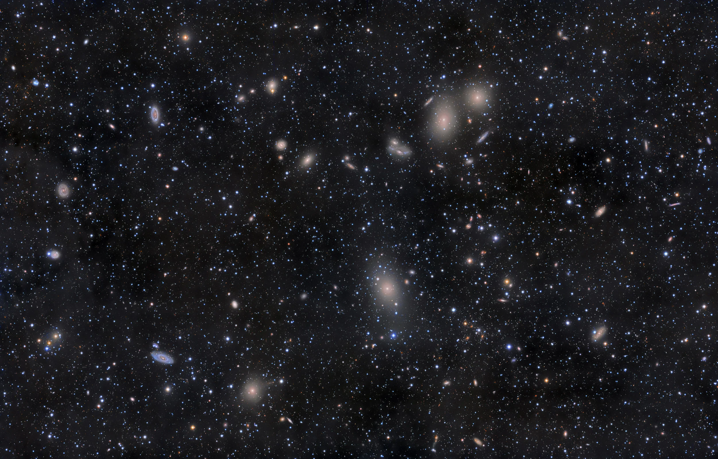 The Virgo Cluster (credit: Rogelio Bernal Andreo ).
