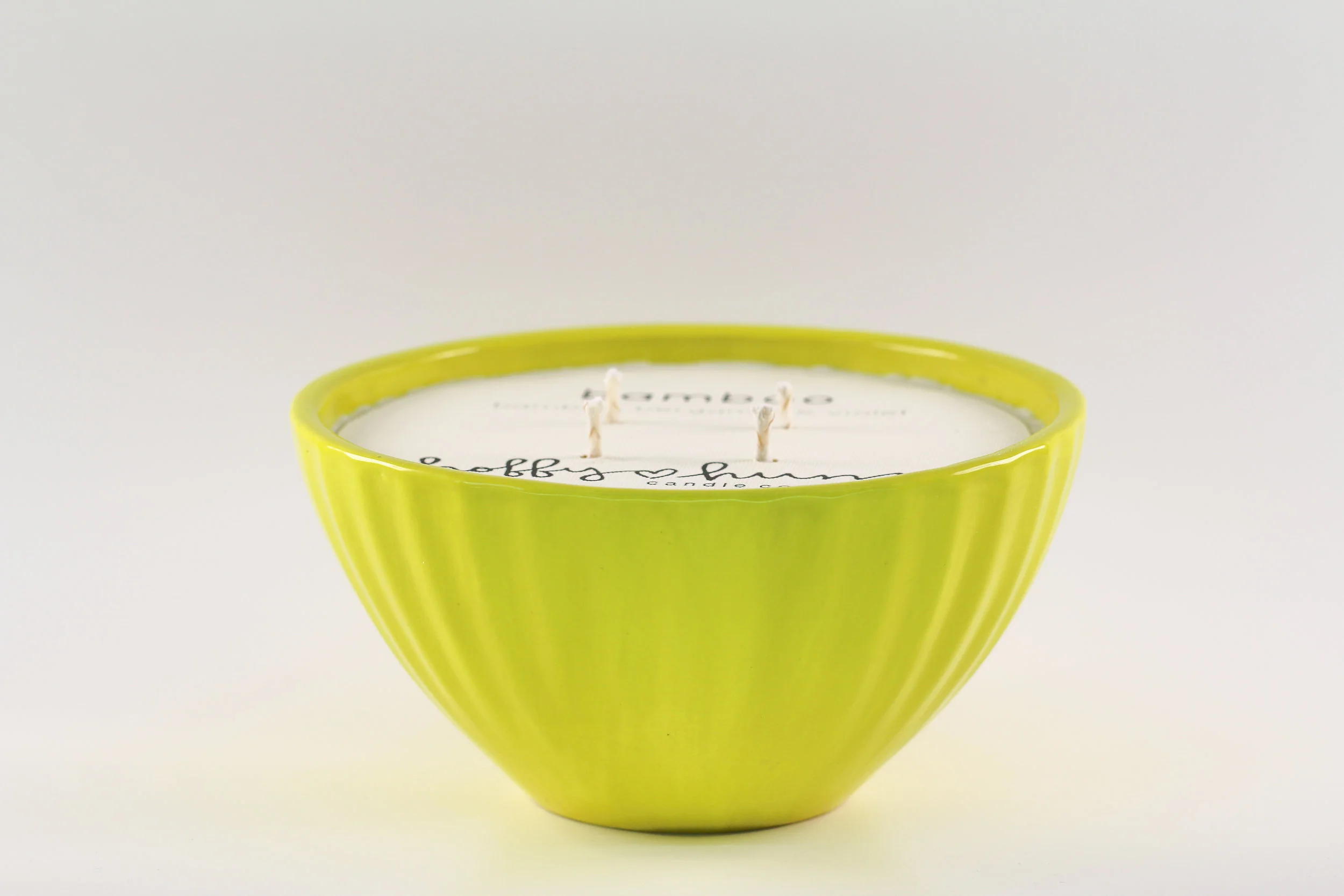 20 oz. Soy Candles in Ceramic Bowl