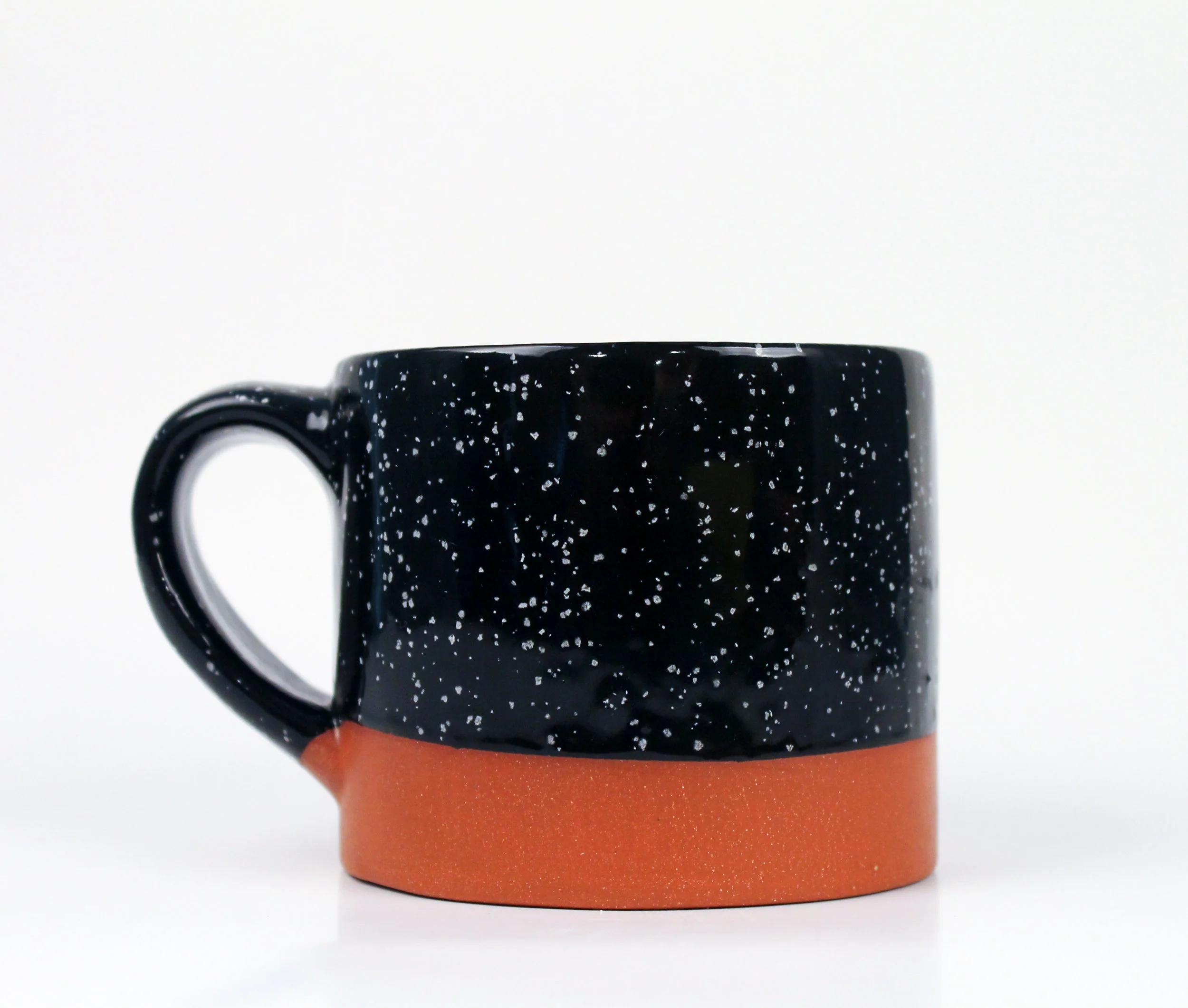 Mug _ Black Speckled _ Side View _ Ceramic _ EF.jpg