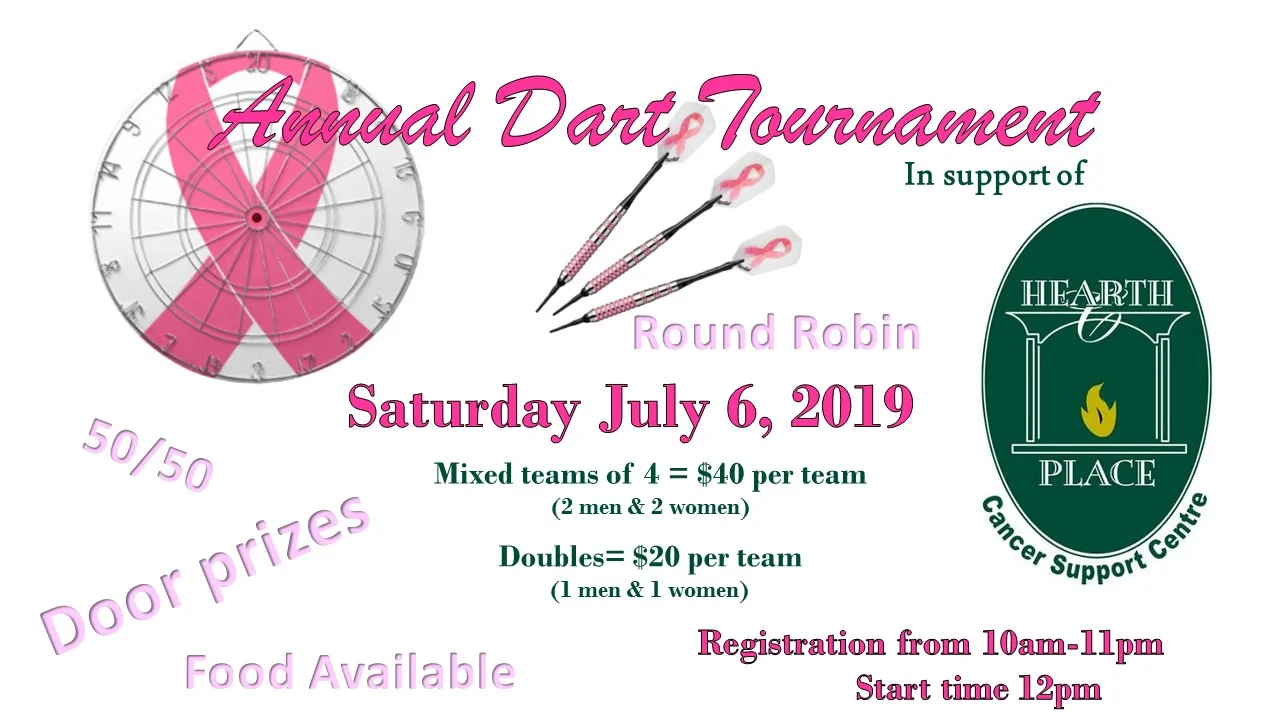 Annual Dart Tournament in Support of Hearth Place