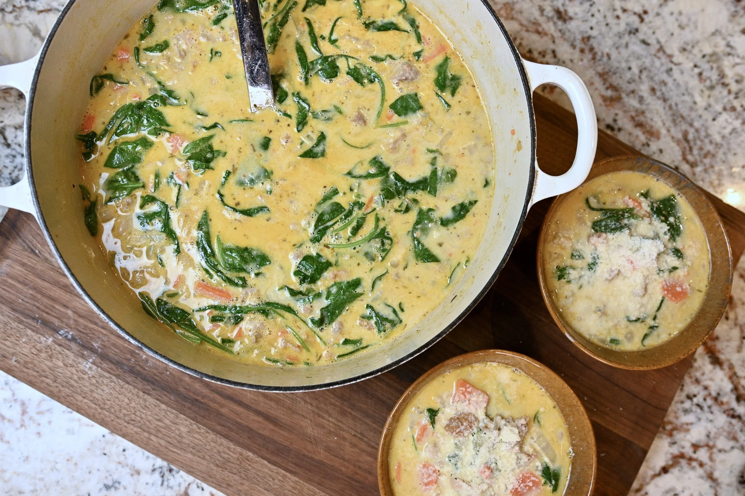  Sausage & White Bean Soup 