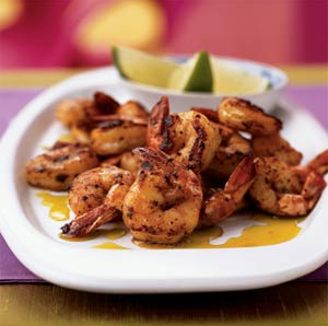 Try this recipe for Spiced Shrimp with Avocado Oil from My Recipes.