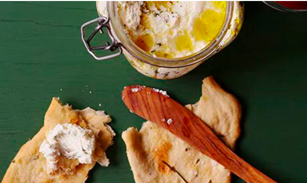 Crisp Rosemary and Olive Oil Flatbread is delicious and easy. This recipe comes from The Guardian.