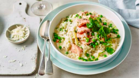 If you love fennel, you'll want to try this Salmon, Fennel and Pea Risotto !