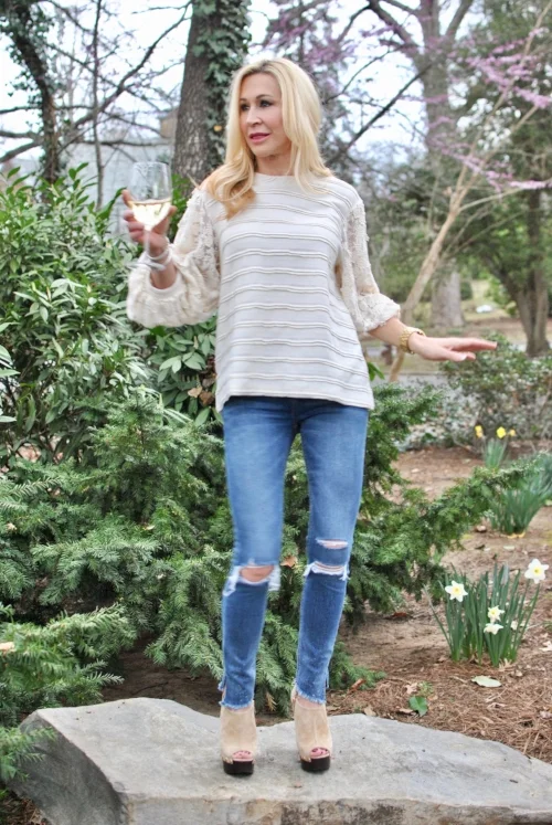 This Wine is Making Me Awesome in My Anthropologie Tops