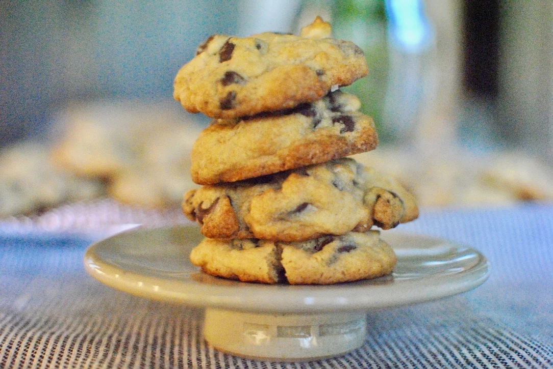 Salted Chocolate Chip Cookies
