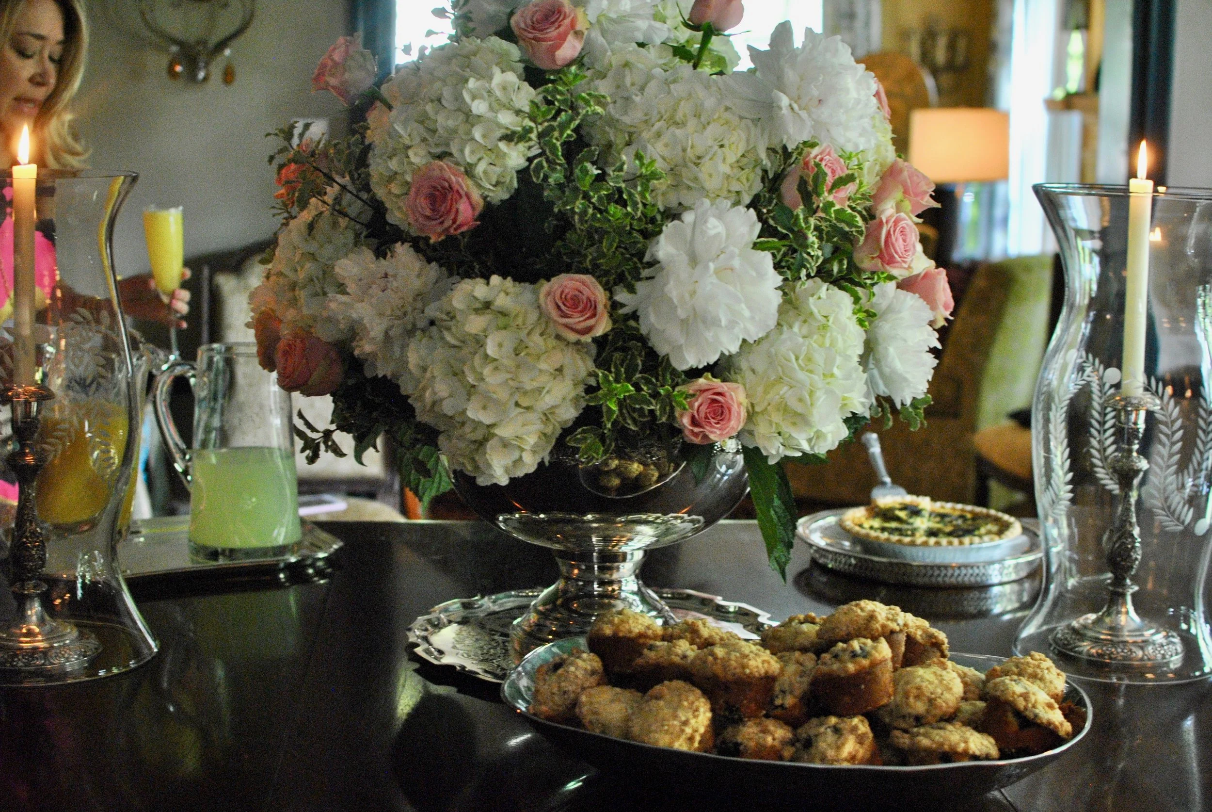  Our dining room table. 