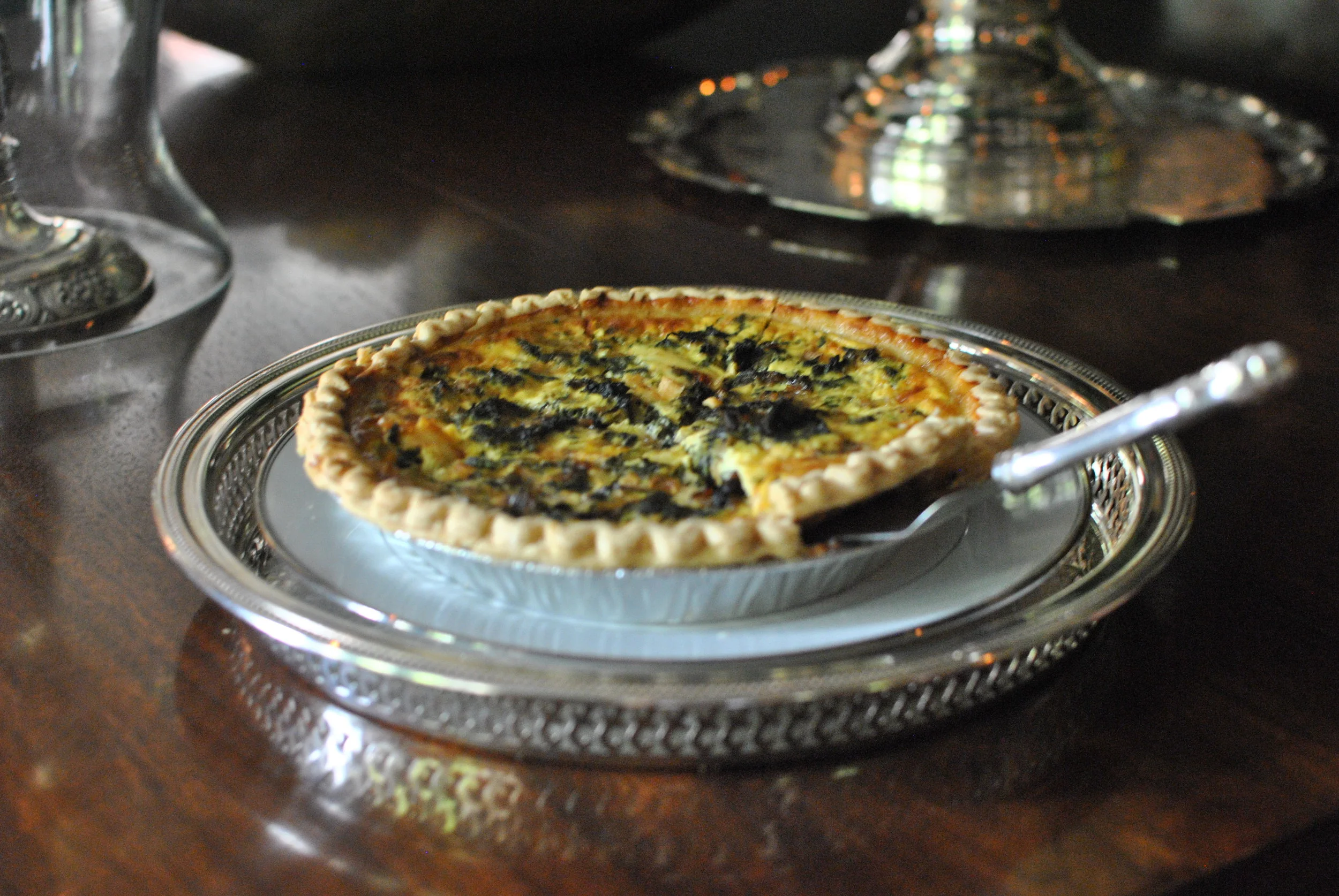  Spinach Quiche 