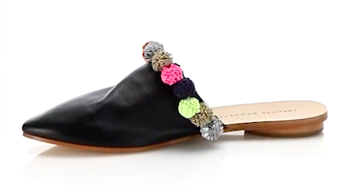 Loeffler Randall Winnie Pom Pom Mule