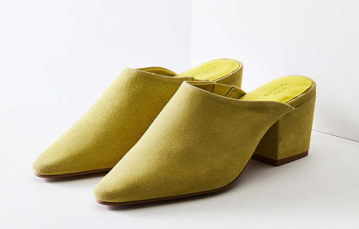 Urban Outfitters Becky Suede Pointy Toe Mule