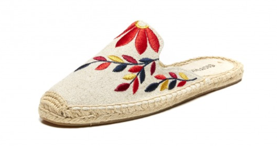 Soludos Embroidered Mule