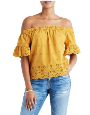 Eyelet from Madewell Fall 2017