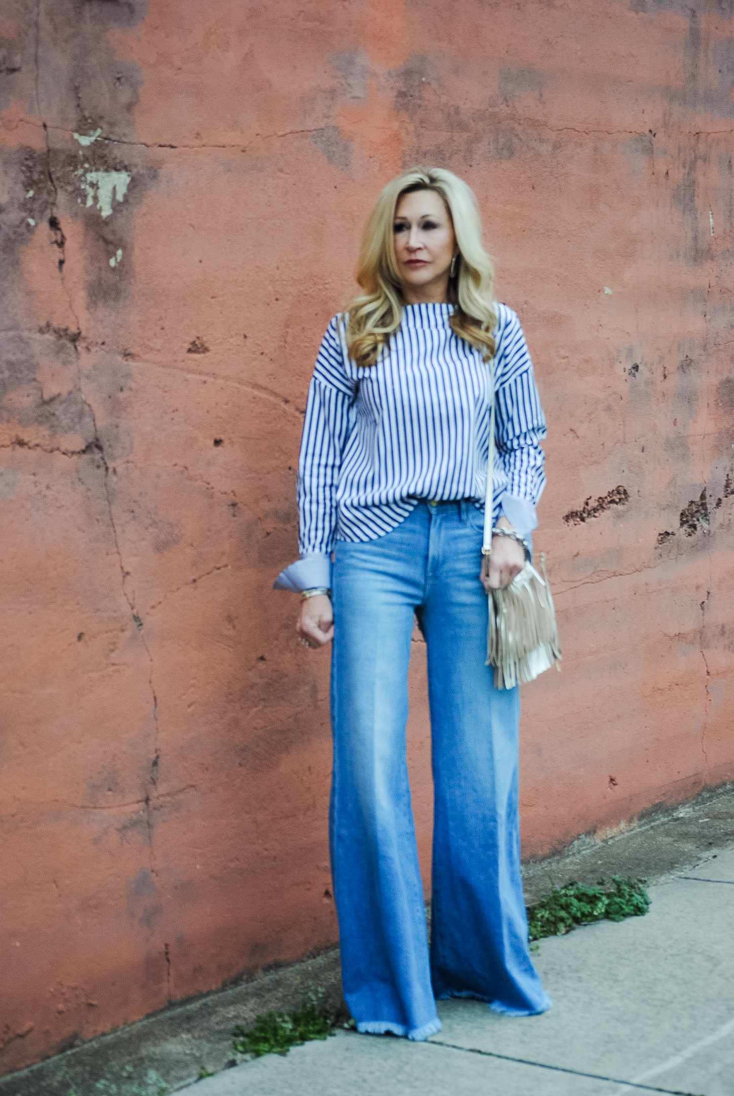 Styling Wide Palazzo Jeans — Crazy Blonde Life