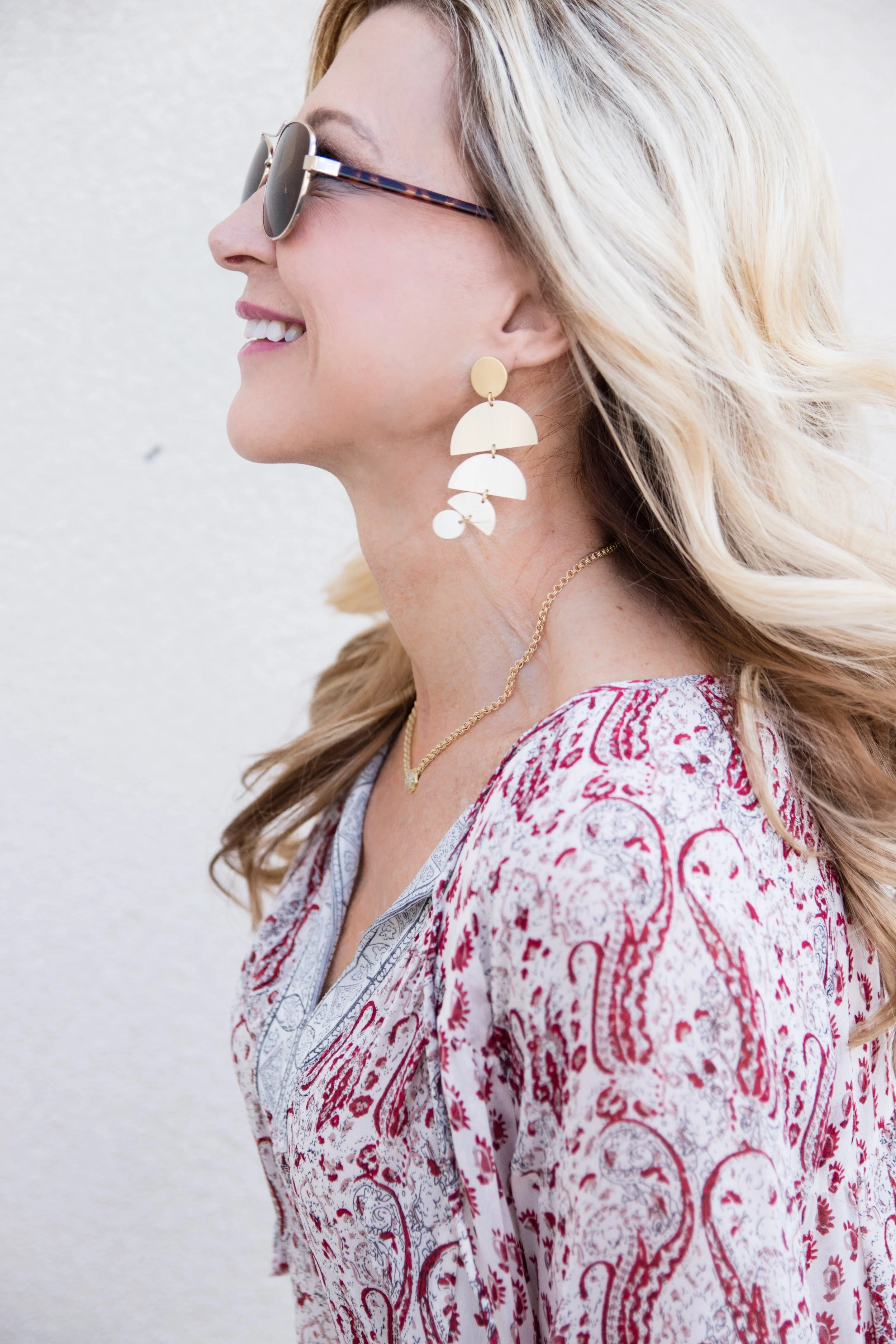 Statement earrings