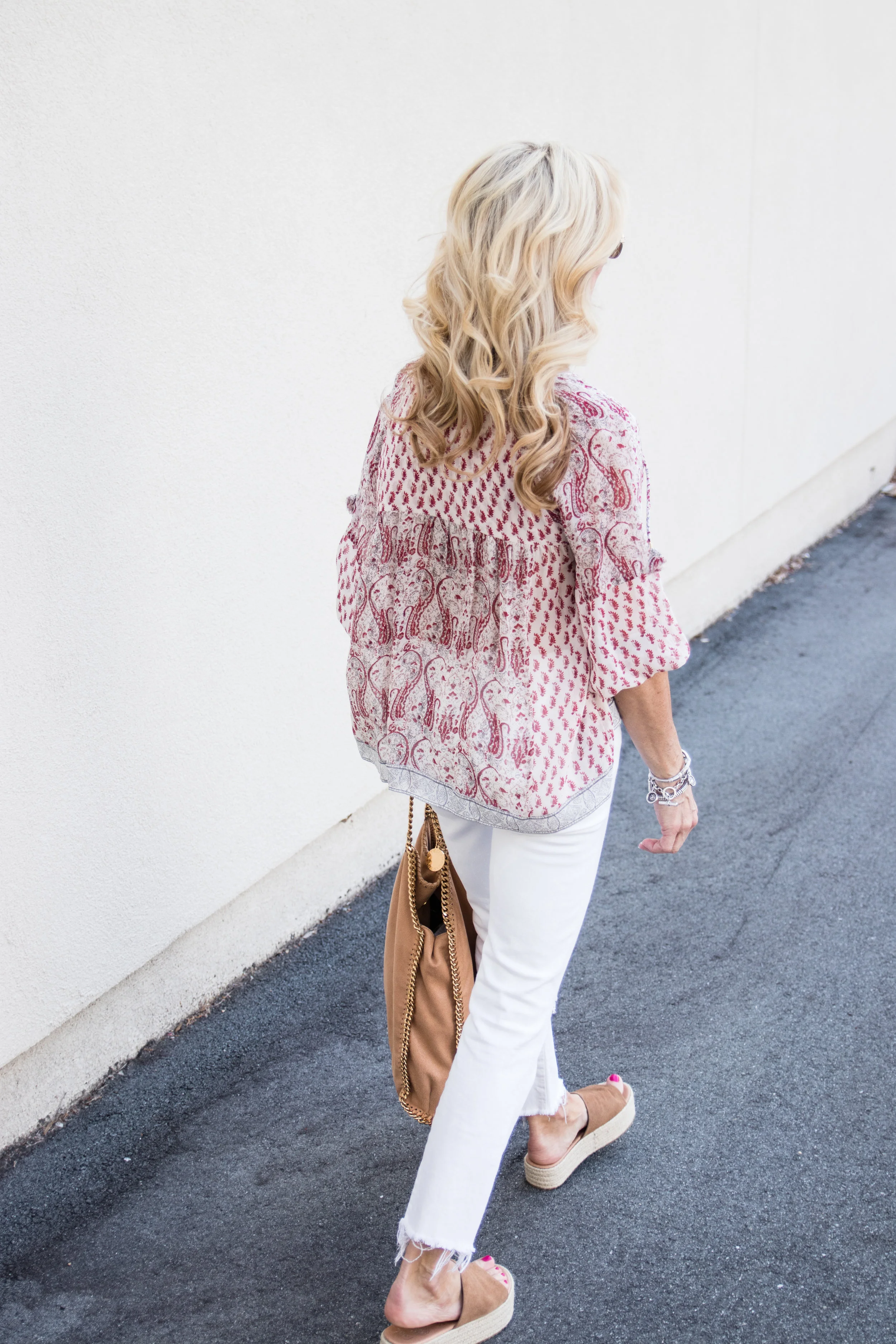 Ulla Johnson top with Vera Bradley Sunglasses