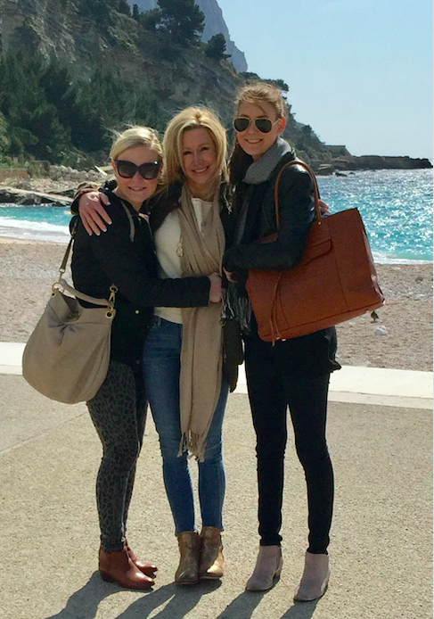  Provence with Sarah and Rebecca in March of 2015 