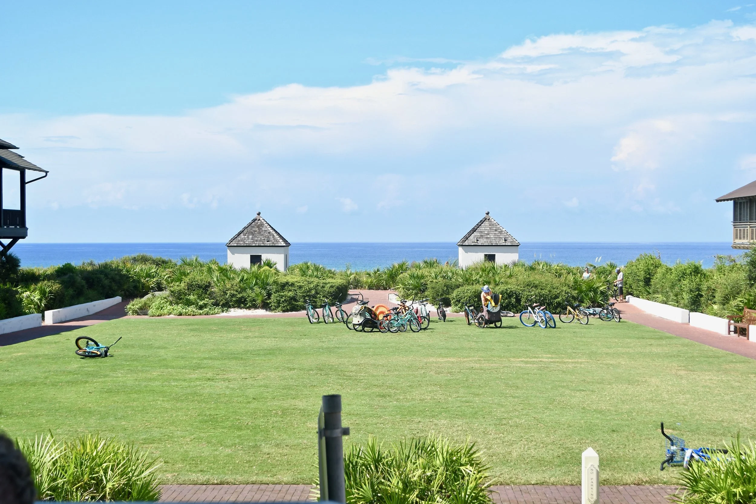 This was my view as I sat and had breakfast!