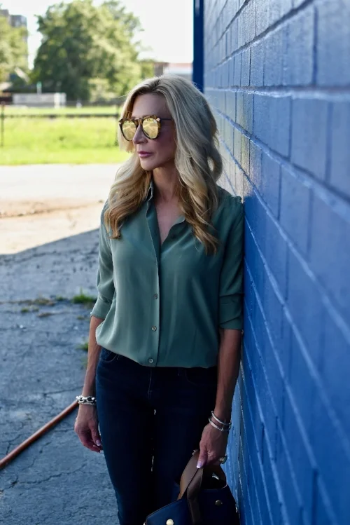 Color Palette Navy Blue And Olive Green Outfits Blue And Green