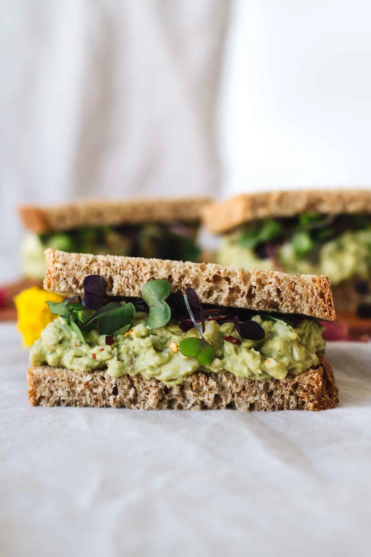 Avocado Egg Salad Sandwiches
