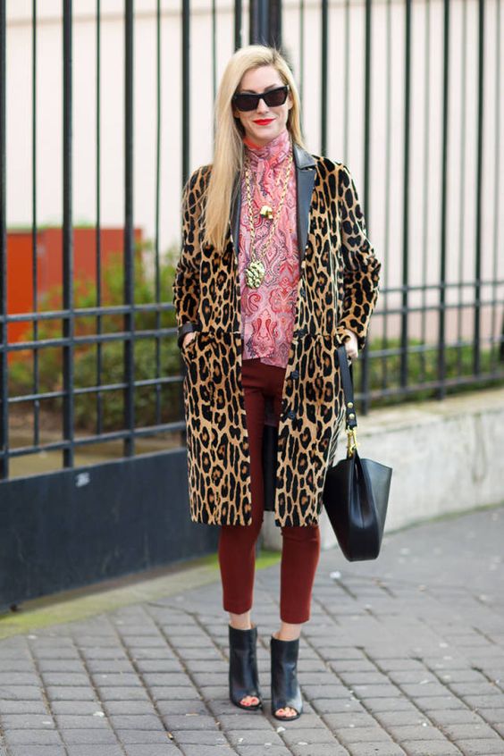 23 Ways to Wear a Leopard Coat — Crazy Blonde Life