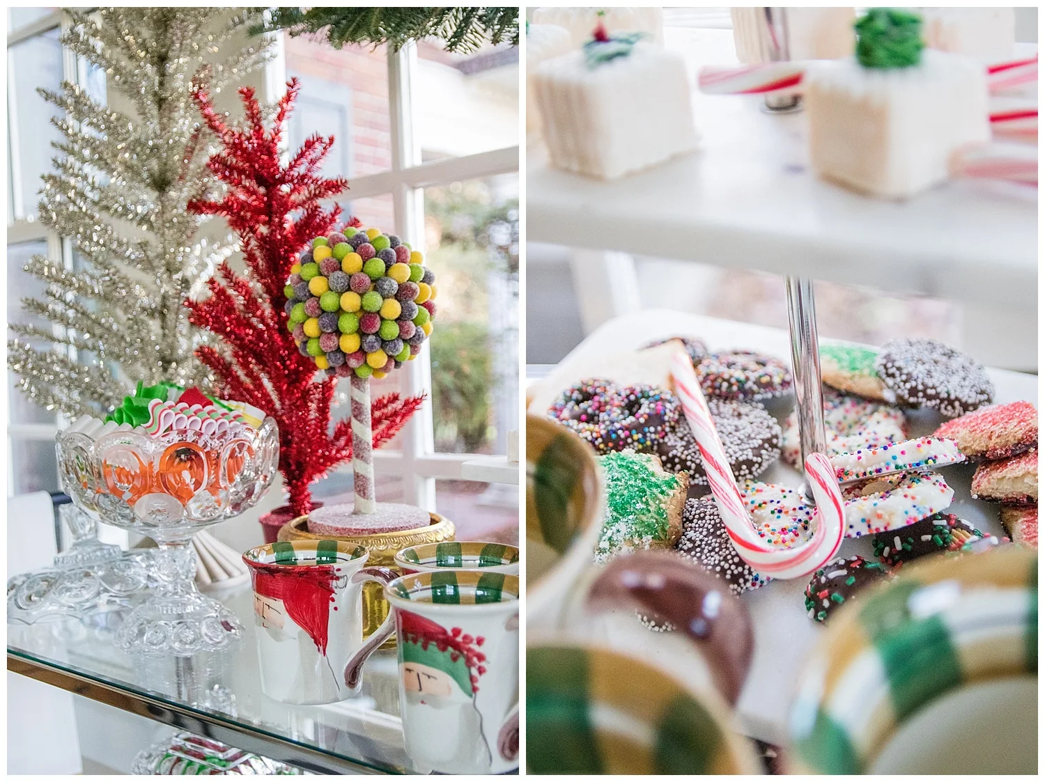 Holiday Bar Cart - Crazy Blonde Style