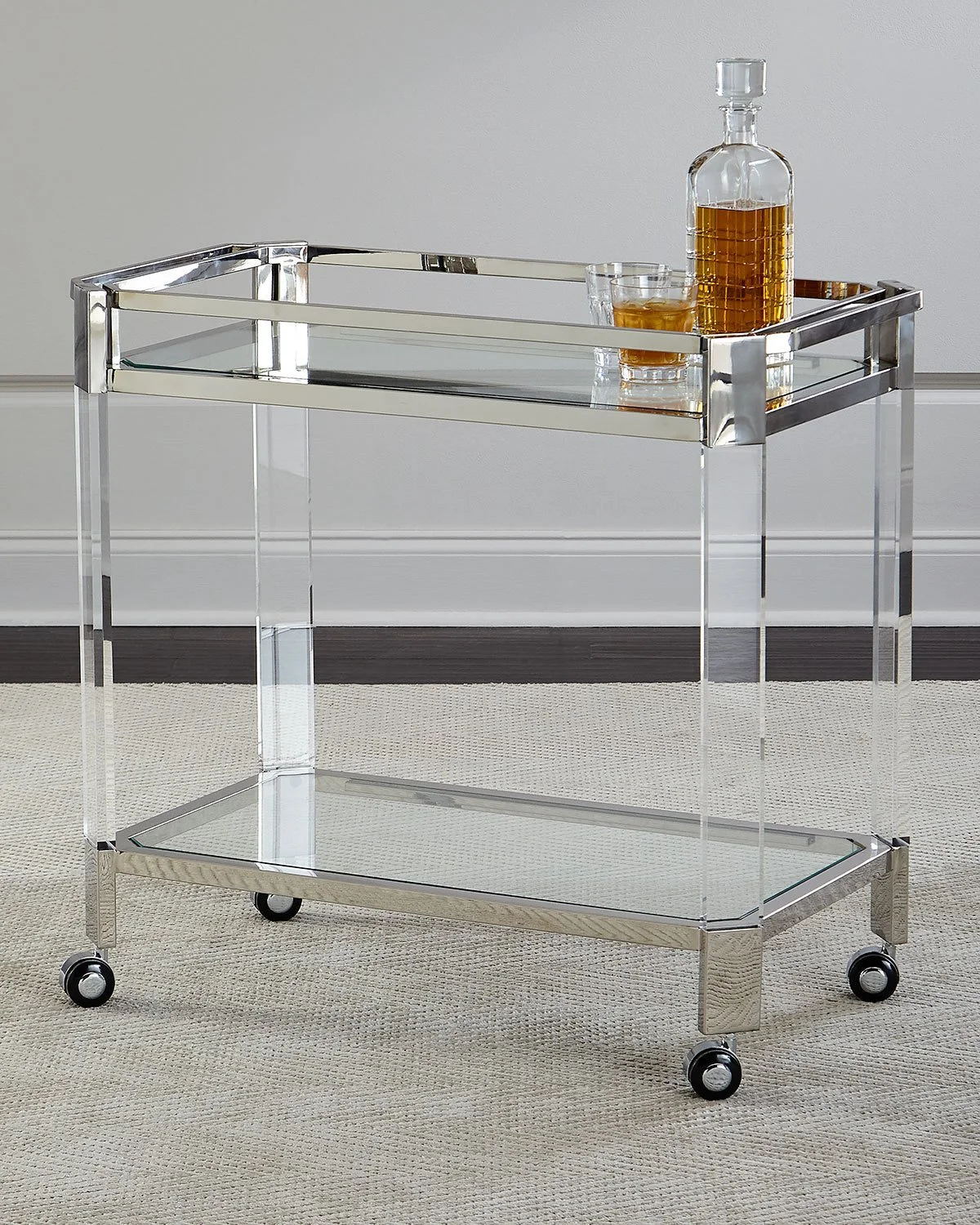Holiday Bar Cart