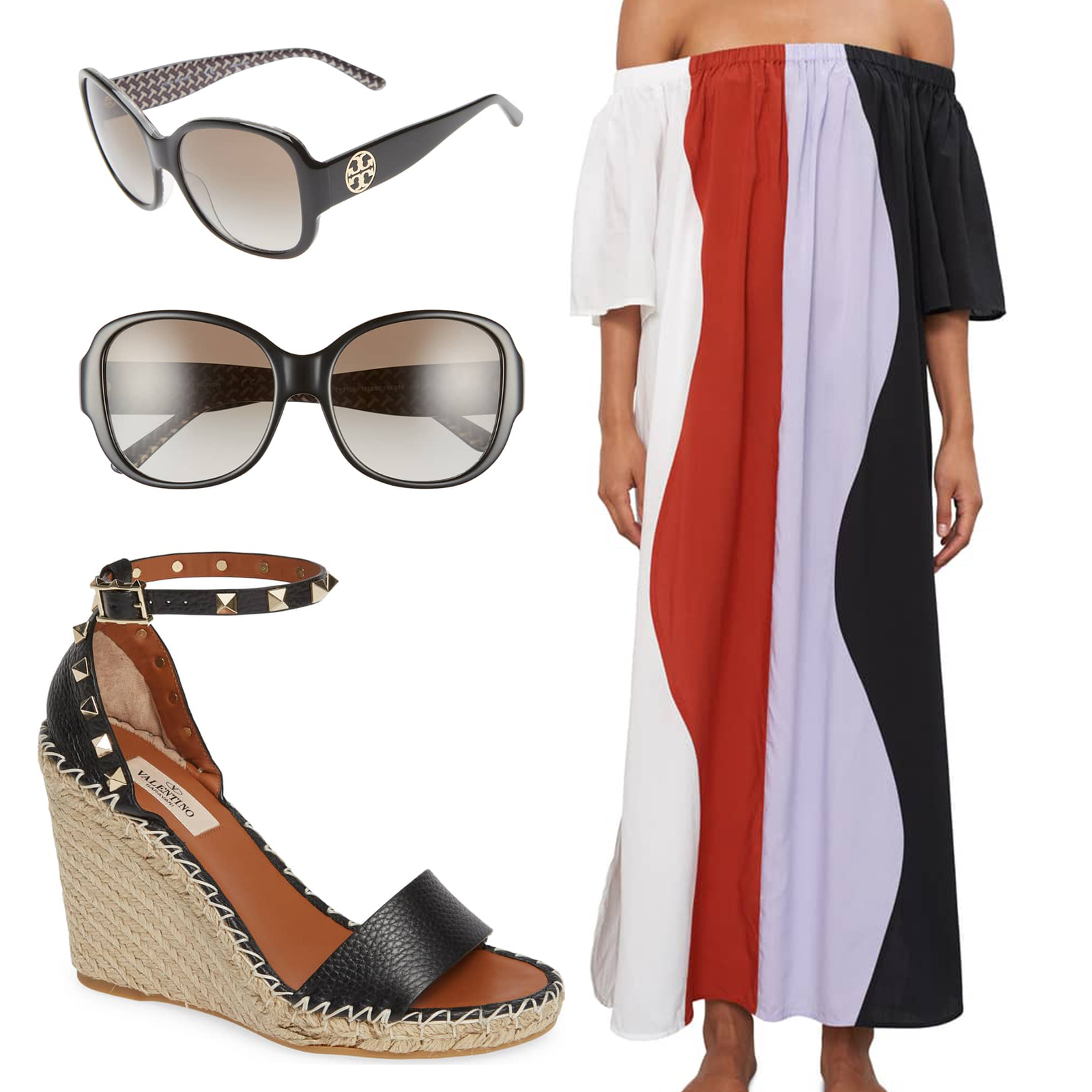 Resort Wear Collage - Crazy Blonde Life