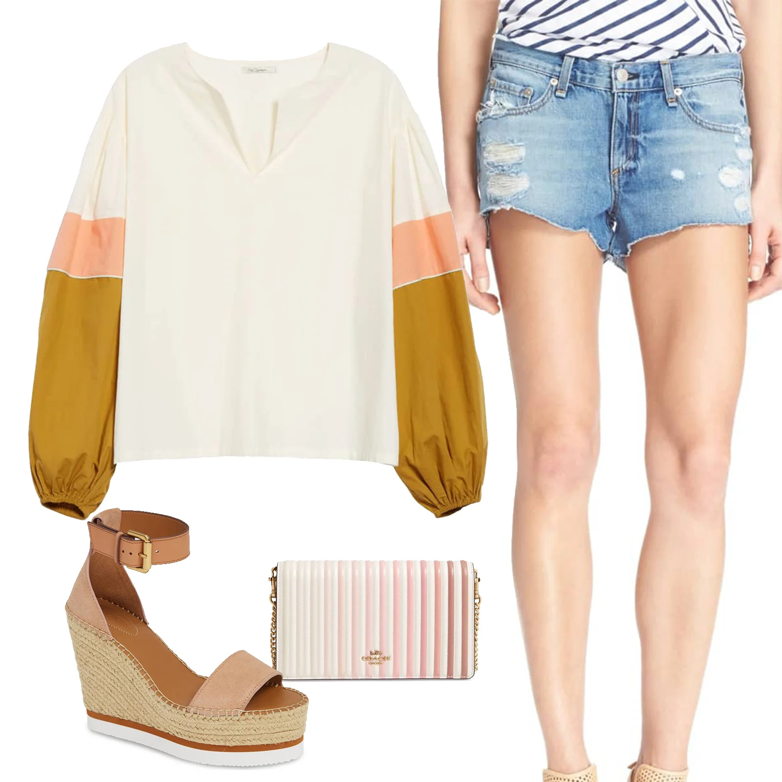 Resort Wear Collage - Crazy Blonde Life