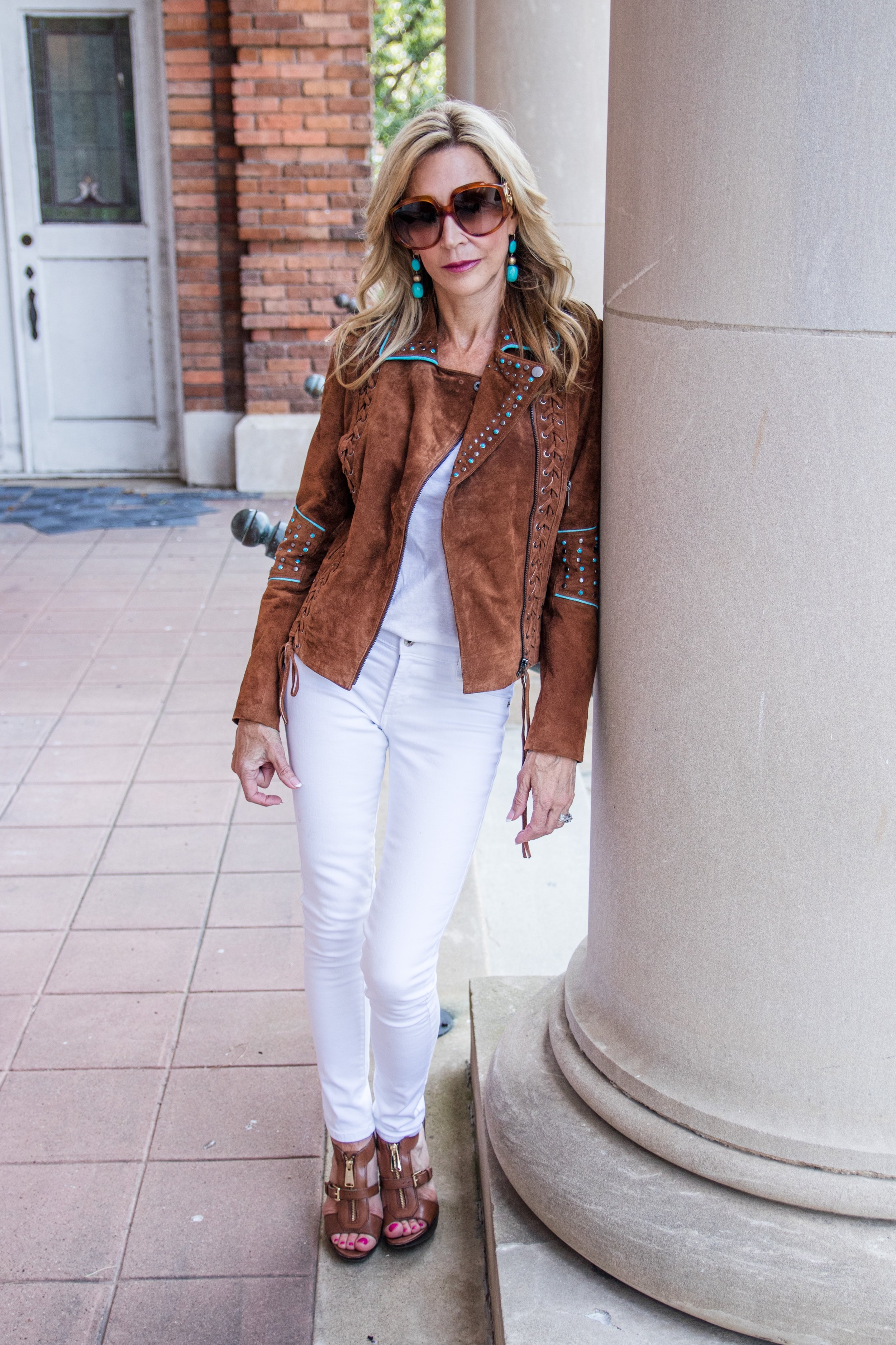 A Perfect Suede Jacket and a Beautiful Day! — Crazy Blonde Life