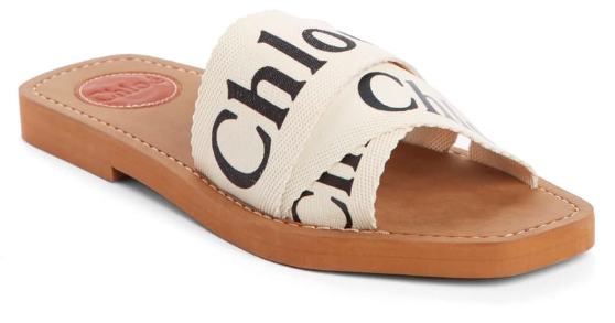 Chloé Logo Slide Sandal - A Fun Way to Wear the Logo Trend — Crazy