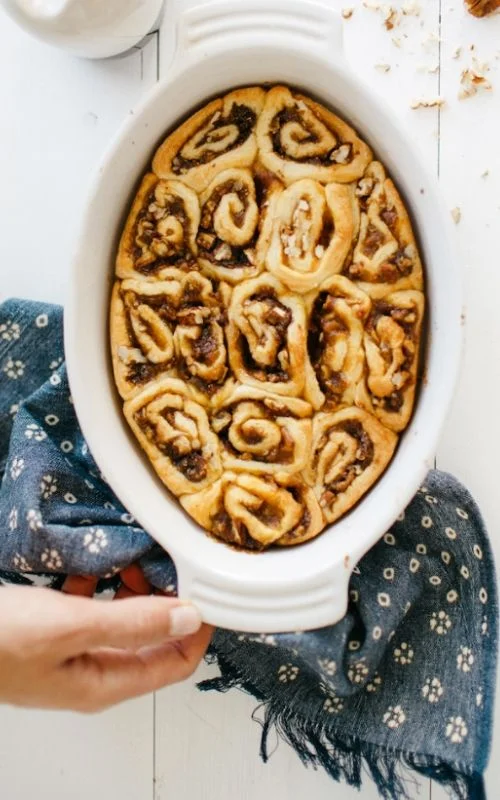 Orange Spiced Cinnamon Rolls, Notes from the Weekend and Blog Updates
