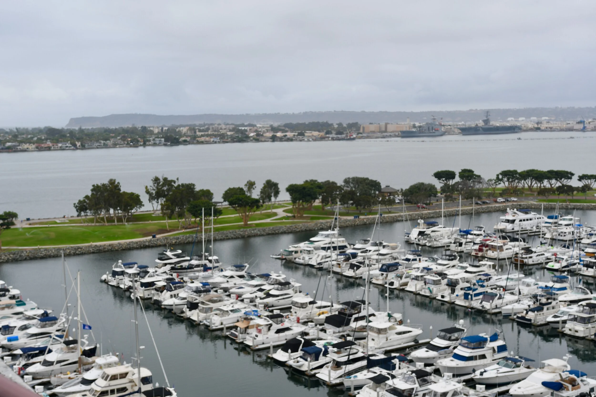  The view from our hotel room 