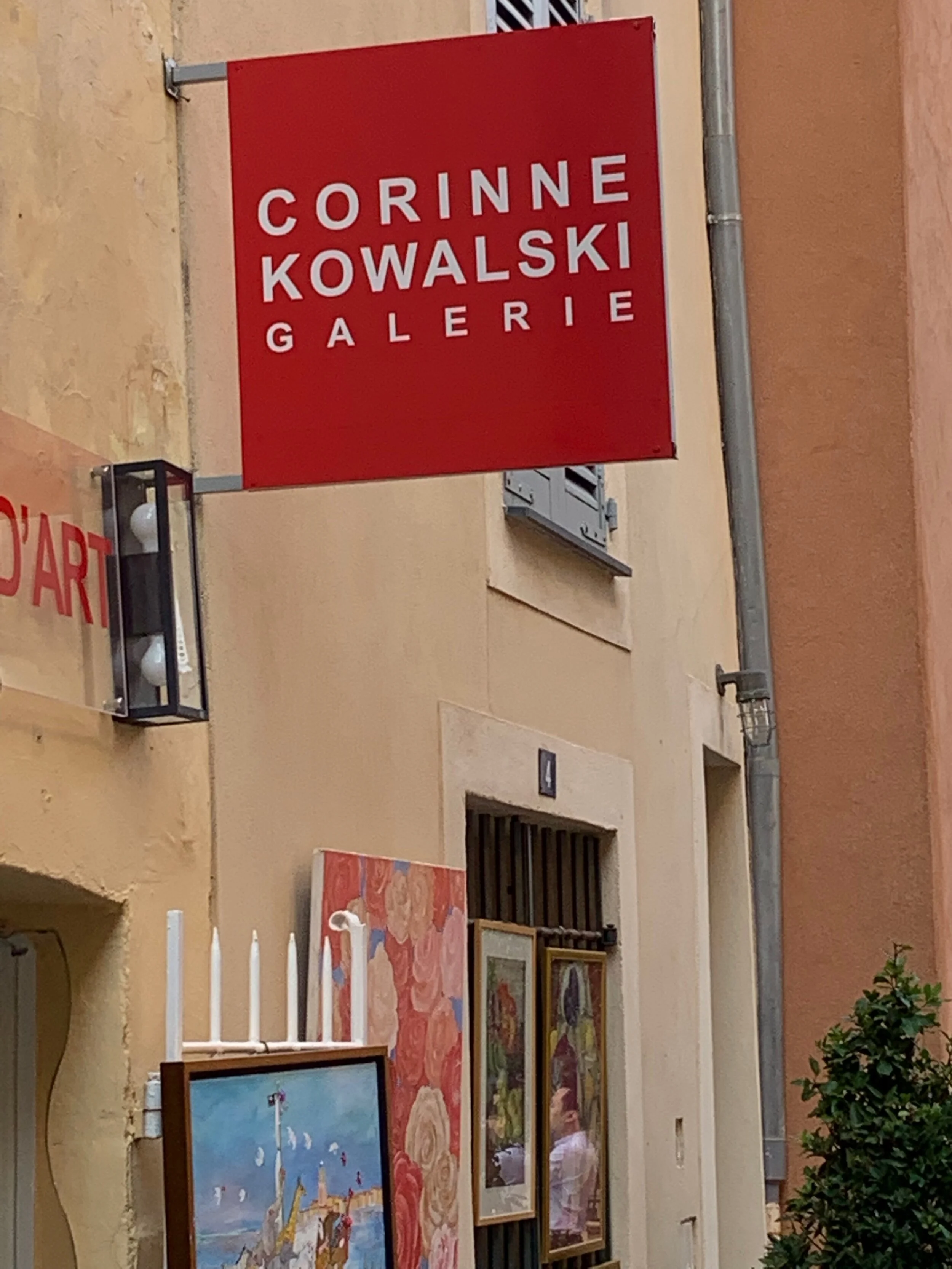 Corinne Kowalski Galerie in Saint-Tropez