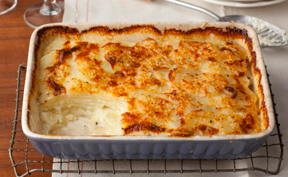 Scalloped Potato Gratin via Food Network