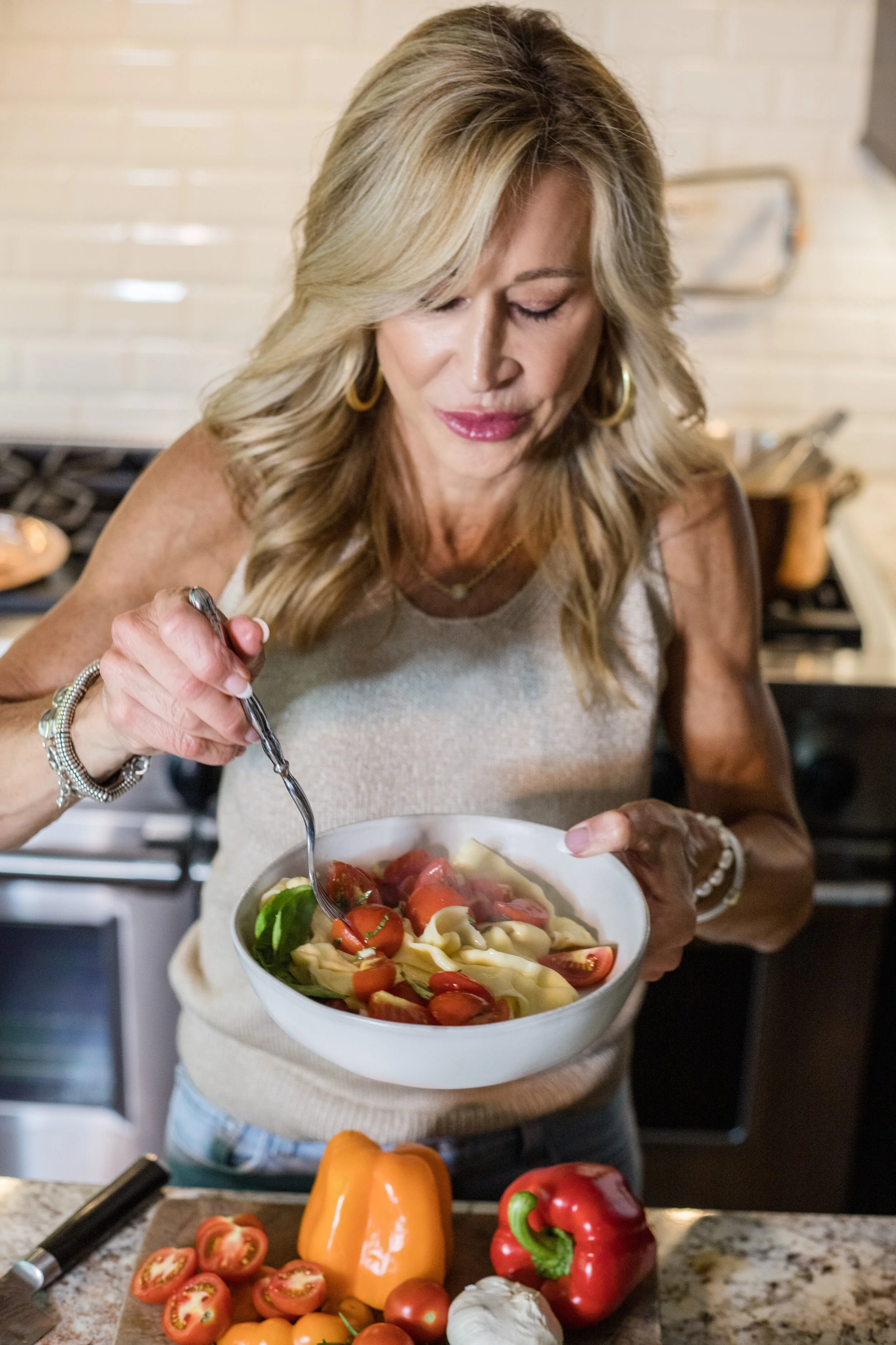 Dinner with Wild Grains - Crazy Blonde Life