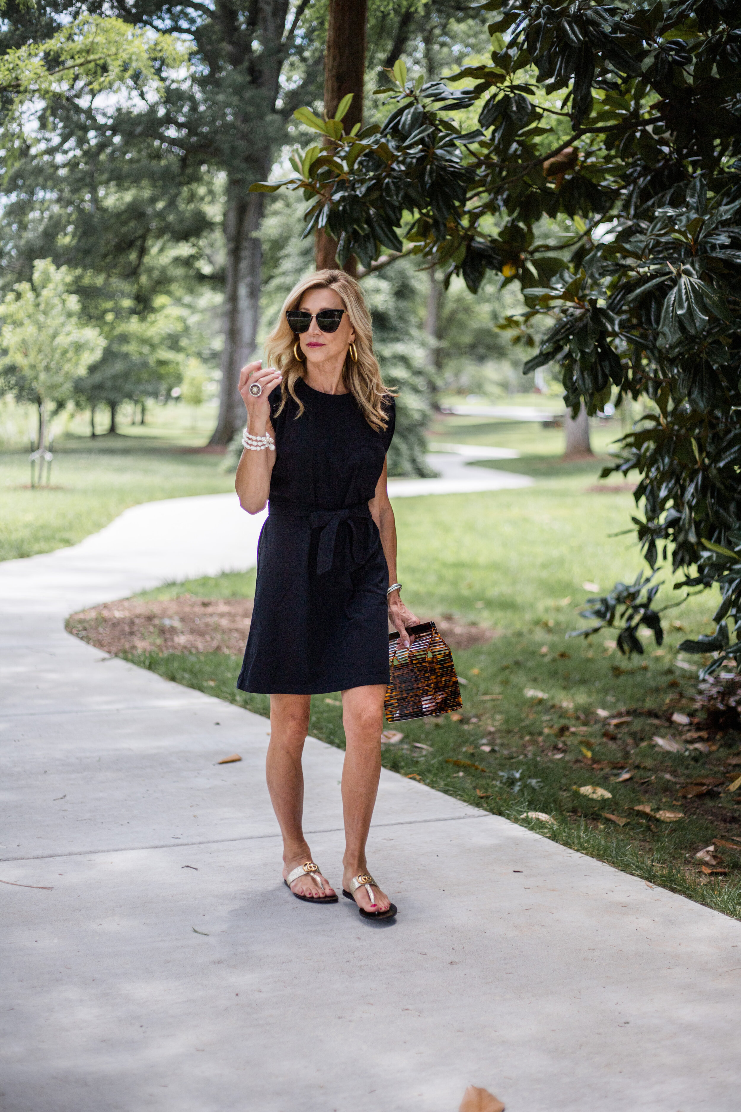 summer black dress