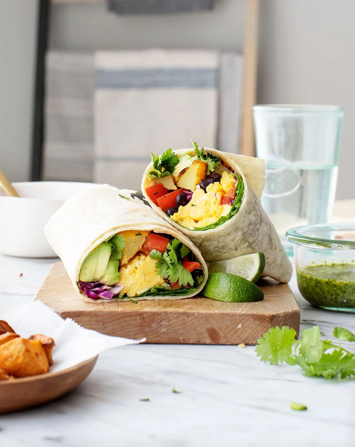 Healthy Breakfast Recipes - Breakfast Burrito via Love & Lemons