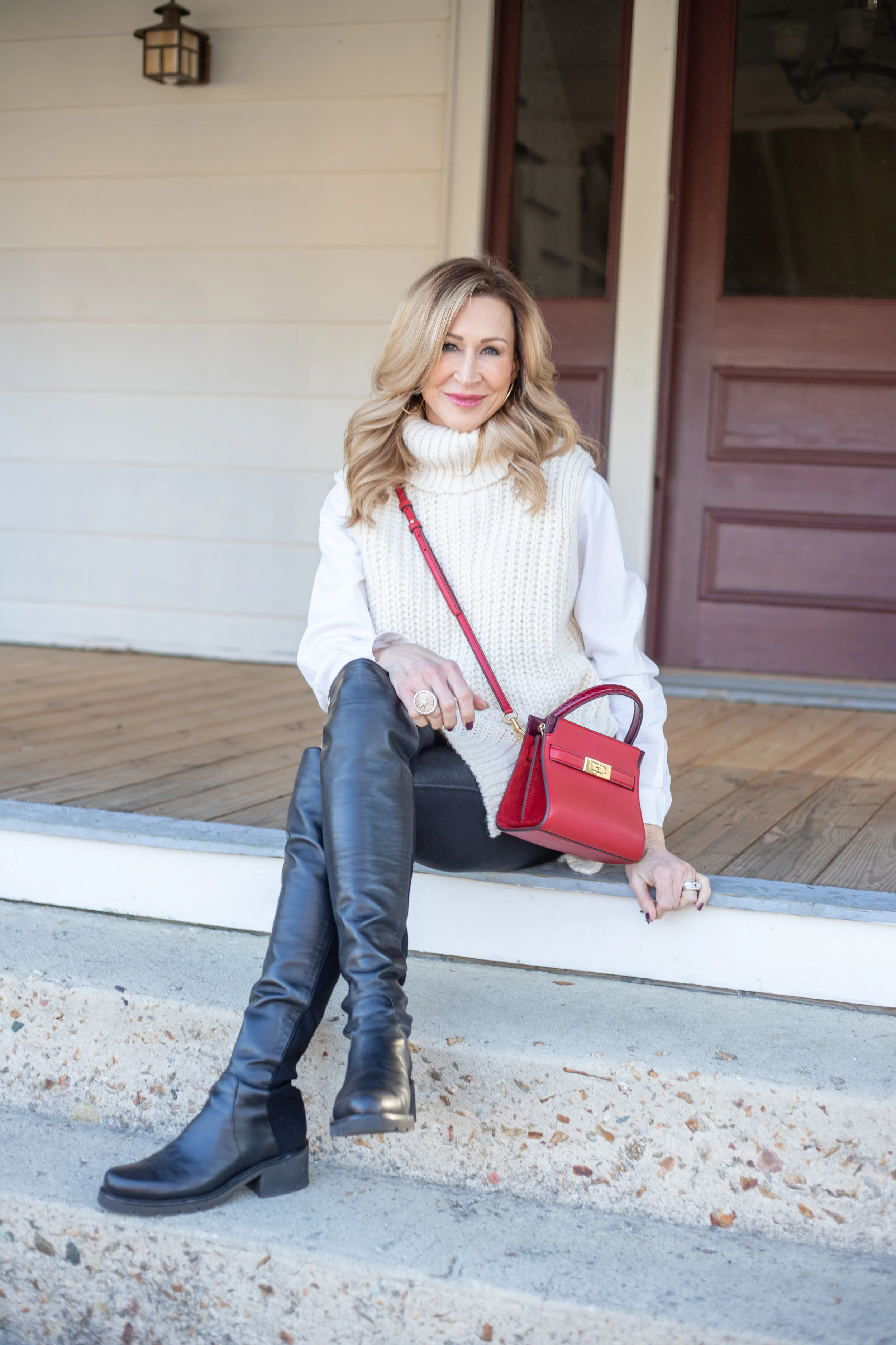 Sweater Vest Trend - Crazy Blonde Life