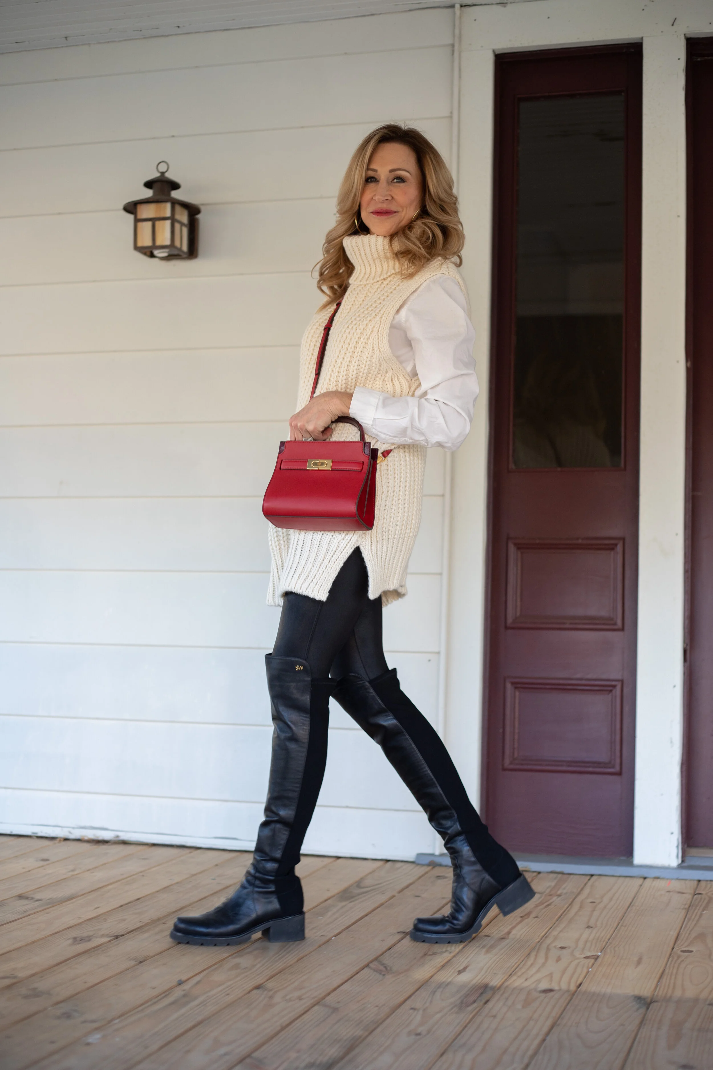 The Sweater Vest Trend - Crazy Blonde Life