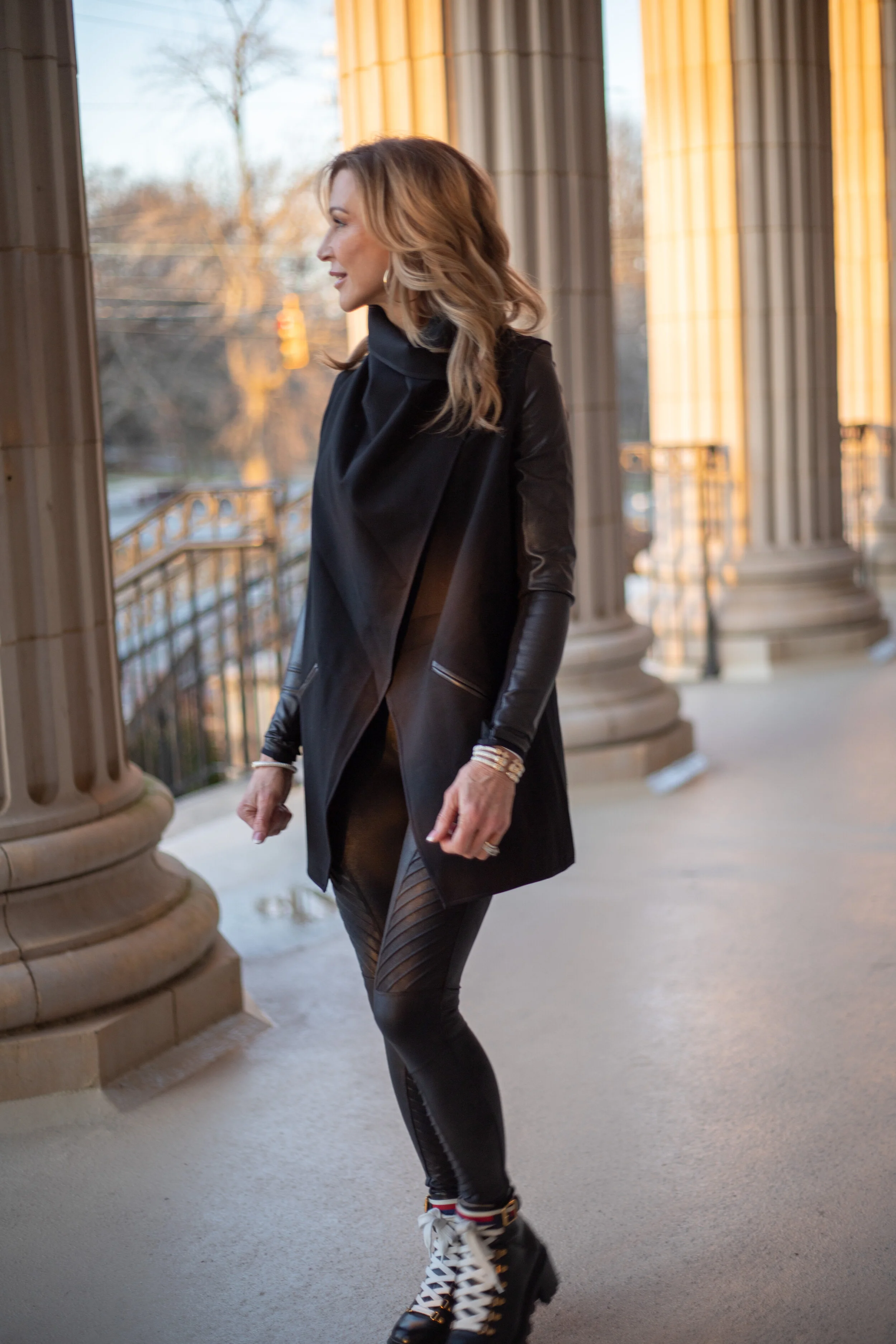 Spanx Faux Leather Leggings - Crazy Blonde Life