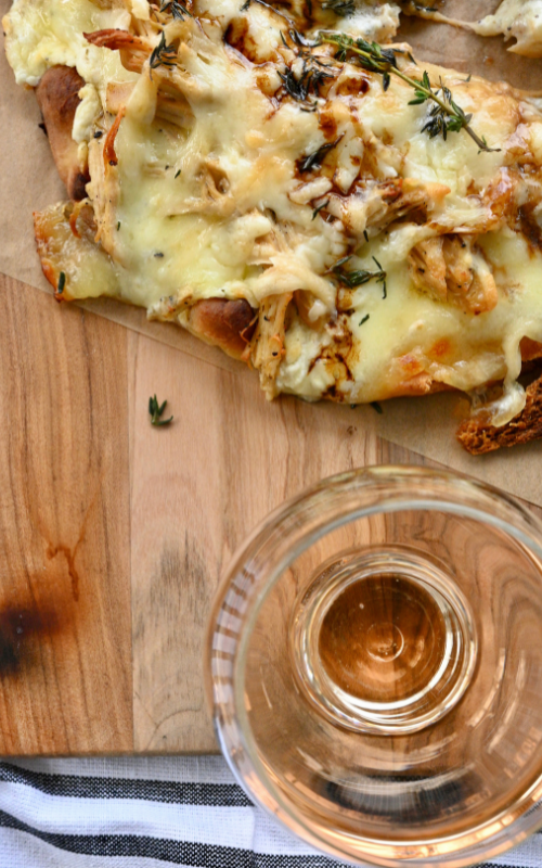 Chicken &amp; Goat Cheese Flatbread