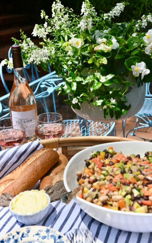 The Marinated Bean Salad I'm Serving All Summer…With Rosé, Of Course