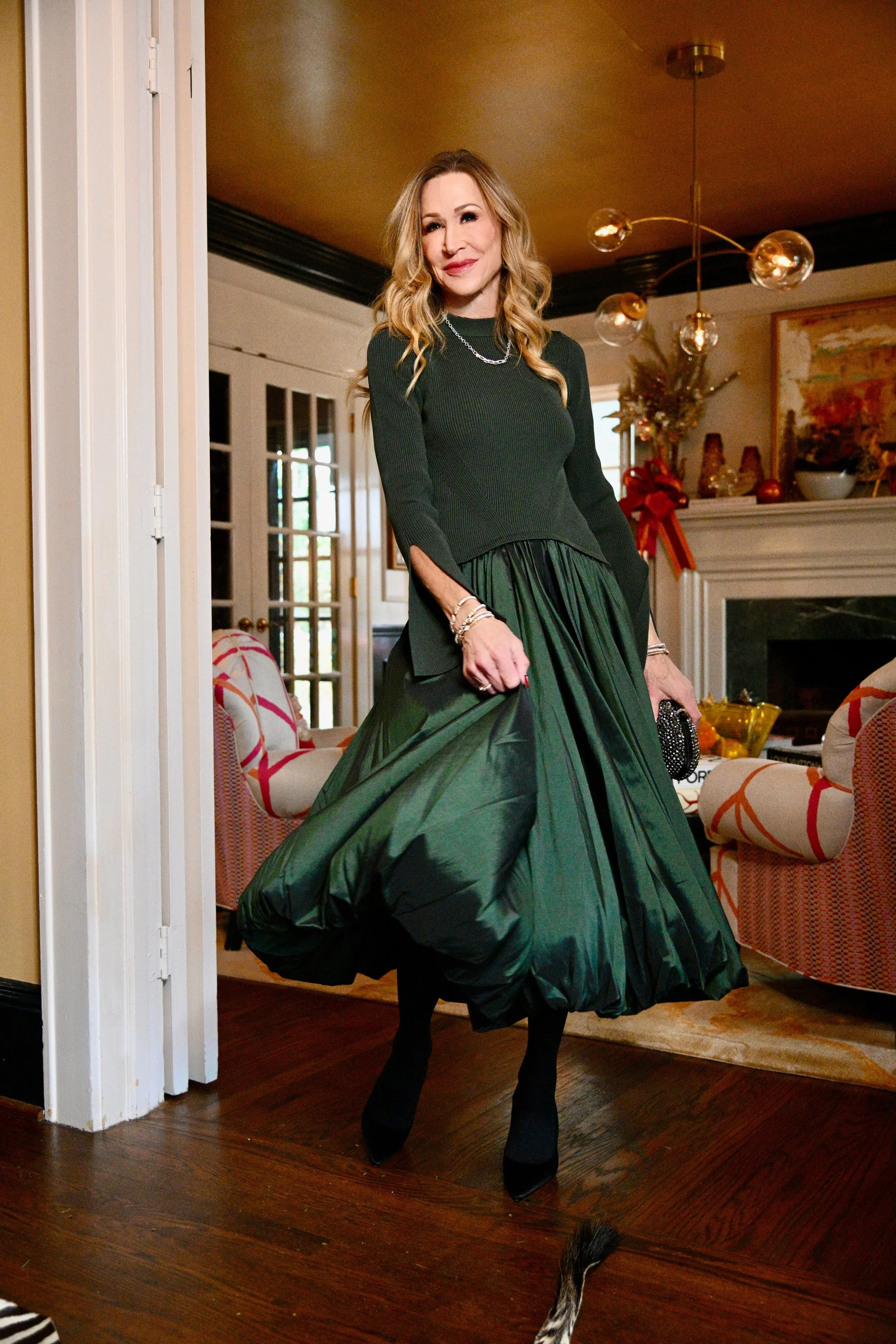 eclectic cocktail dresses Effortless Elegance in Emerald: My Favorite Cocktail Dress of the Season