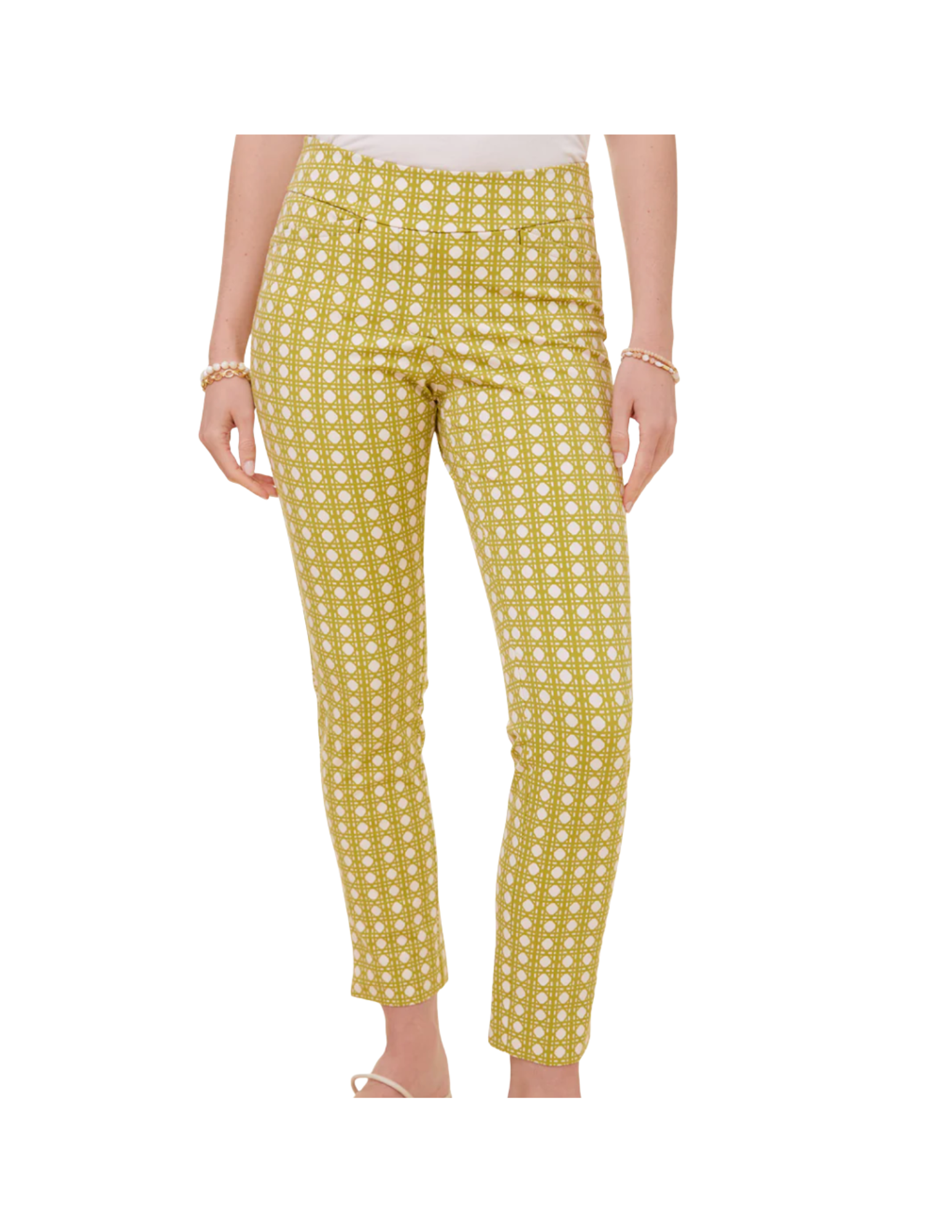  I have these pants in six different colors and love them all!  They fit like a dream! 