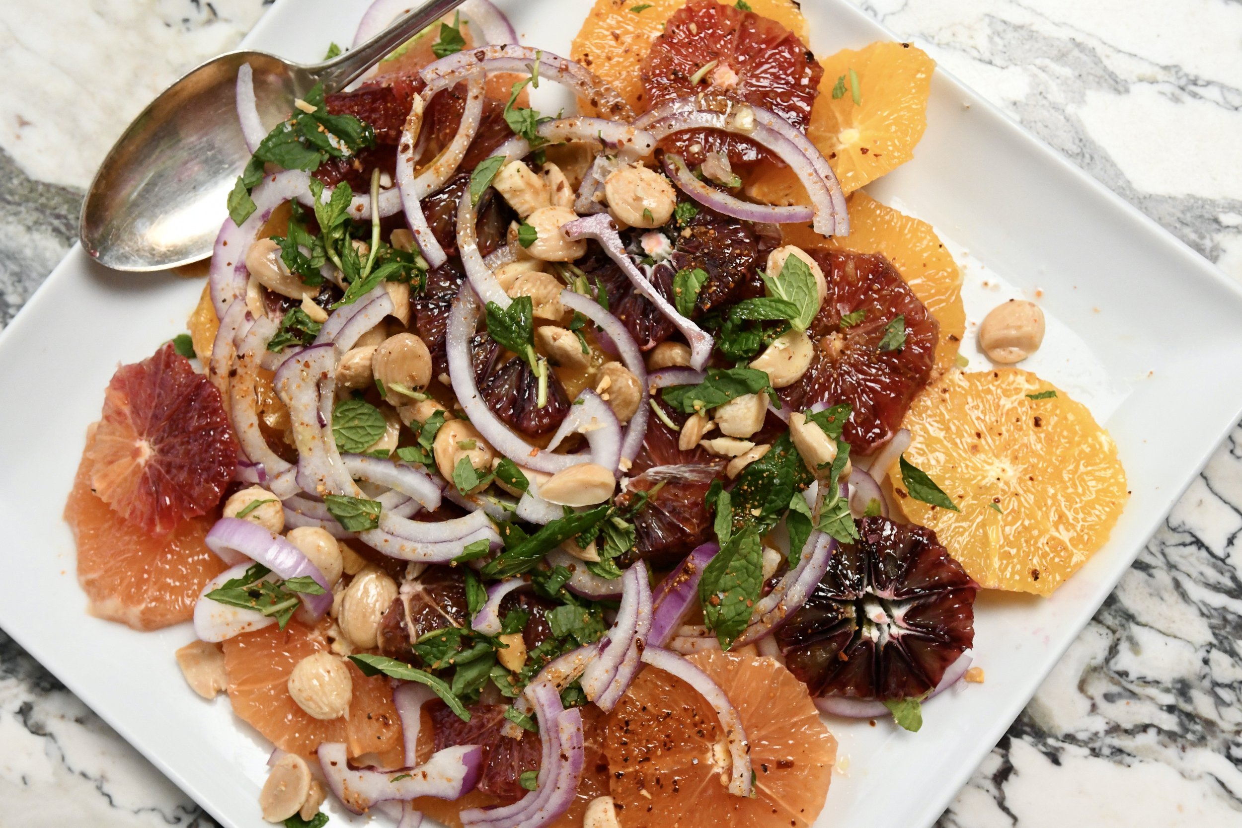 orange and onion salad dressing Dinner Tonight: Orange and Red Onion Salad Recipe